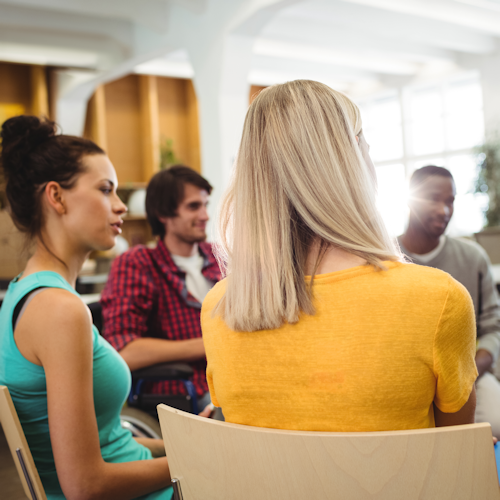 Garden - used for breaks between appointments